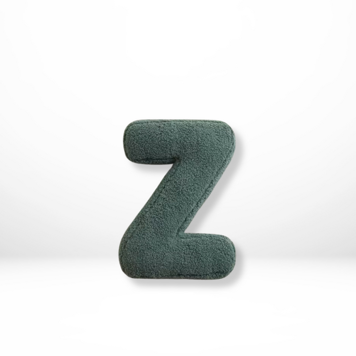 Brehn | Samt Alphabet Dekokissen Mit Buchstaben A Bis Z