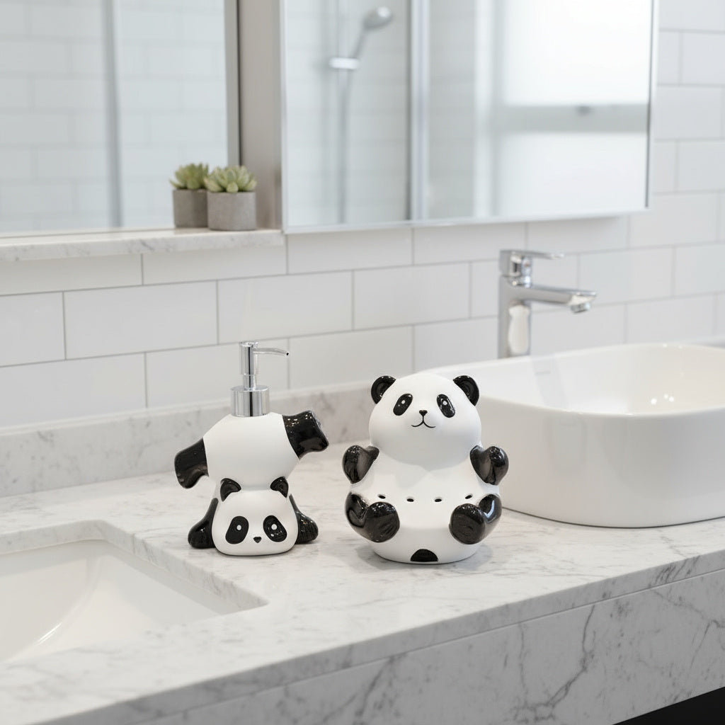 Brehn | Flexibler Panda Seifenspender
