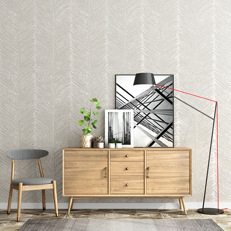 Brehn | Weiche Farbminimalistische Wandkunst 20,5" x 33' Blattextur Tapetenrolle für Akzentwand