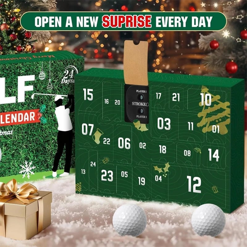 Brehn | Golf-Adventskalender - Weihnachtsgeschenk für Golfer
