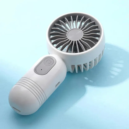 USB wiederaufladbarer Mini tragbarer Ventilator mit 3 Geschwindigkeiten | Brehn
