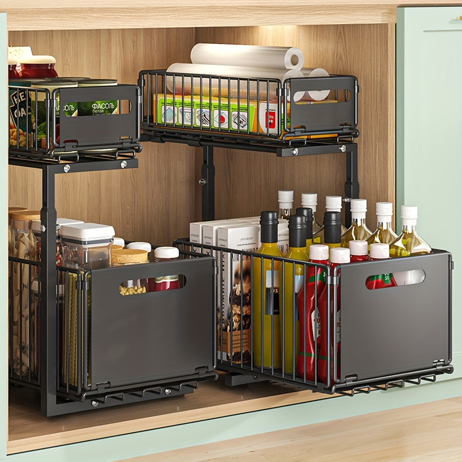 Ausziehbarer Unter-Schrank Organizer 2 Etagen | Brehn