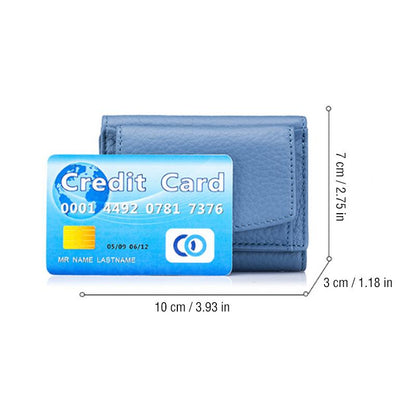 RFID Geldbörse aus weichem Leder