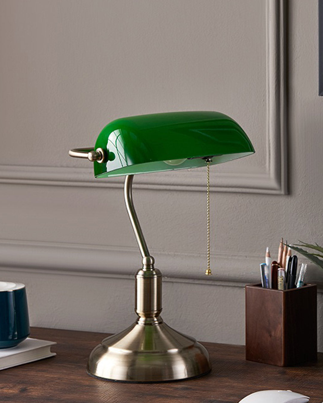 Brehn | Klassische Bankierlampe