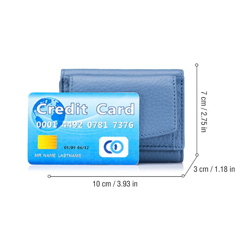 Handgefertigte RFID-Geldbörse aus weichem Leder | Brehn