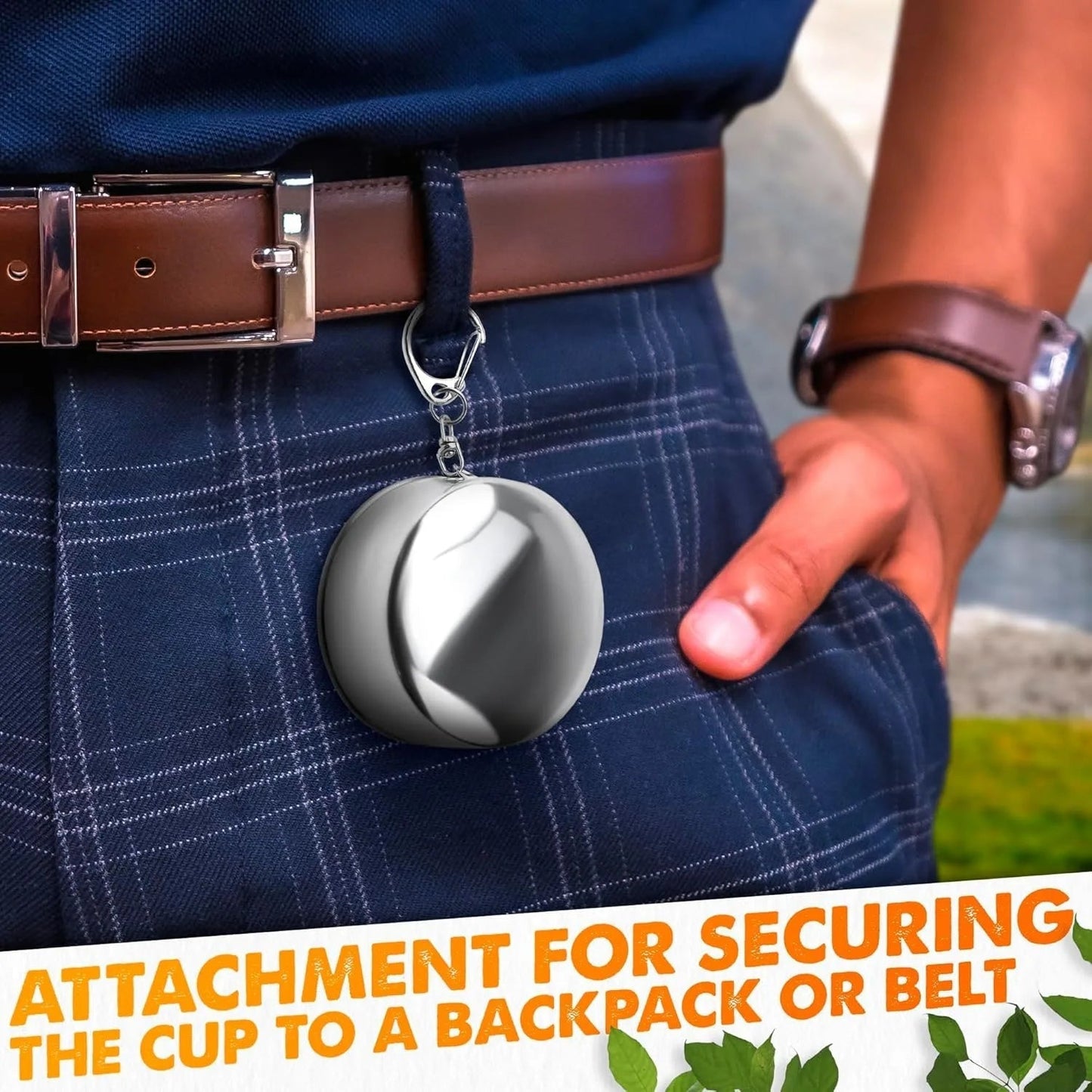 PackCup — Der wandelbare Becher, der Ihren Rucksack atmen lässt | Brehn