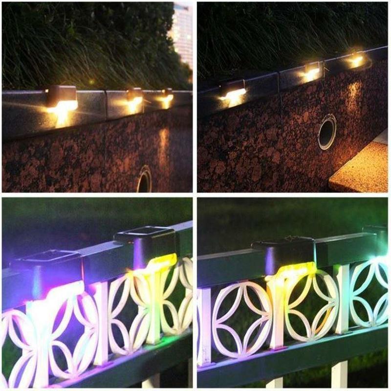 Outdoor wasserdichte Treppen Solarlichter (4 PCS) | Brehn