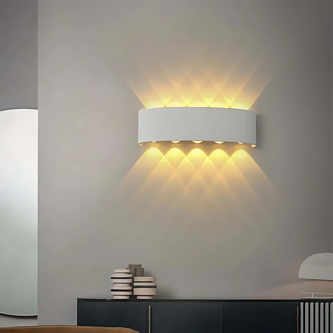 Brehn | LED Wandleuchte für Innen- und Außenbereiche