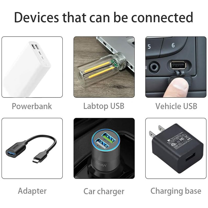 Brehn | USB Touch Nachttischlampe