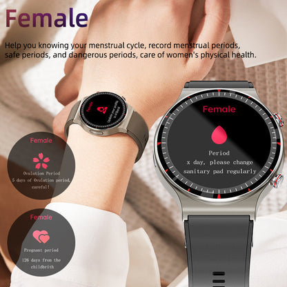 Brehn Smartwatch mit EKG, Blutsauerstoff- und Herzfrequenzmessung