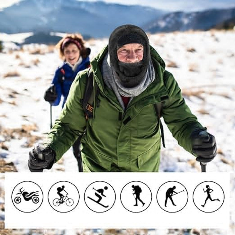 Brehn | 3-in-1 Wintermütze - Warm, winddicht und multifunktional