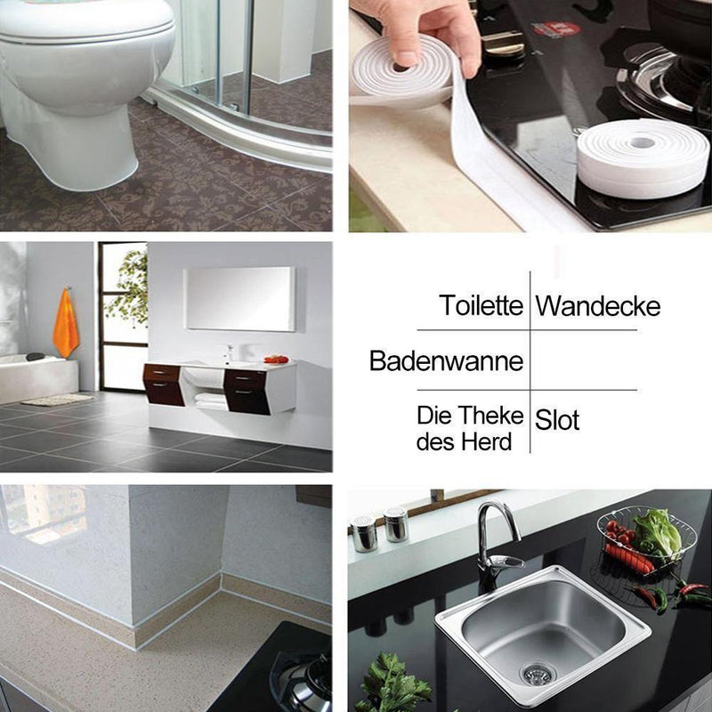 Wasserdichtes Reparaturband für Badewanne/Badezimmer/Küche | Brehn