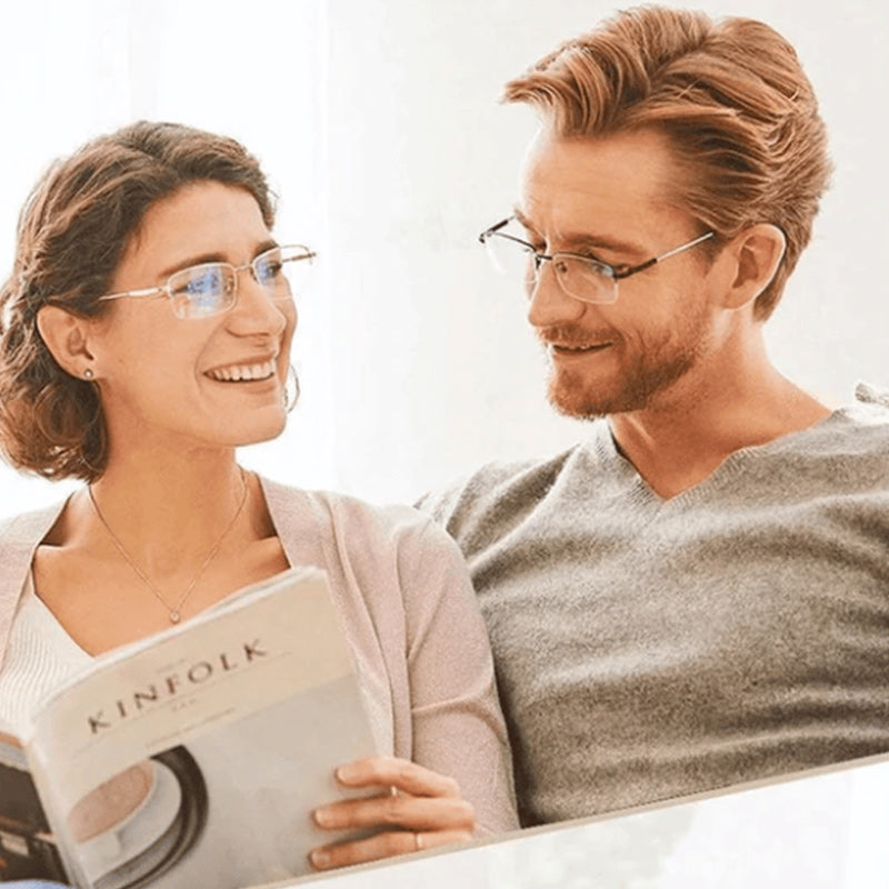 Brehn | Fortschrittliche Anti-Blaulicht Multifokale Lesebrille - SapphireView