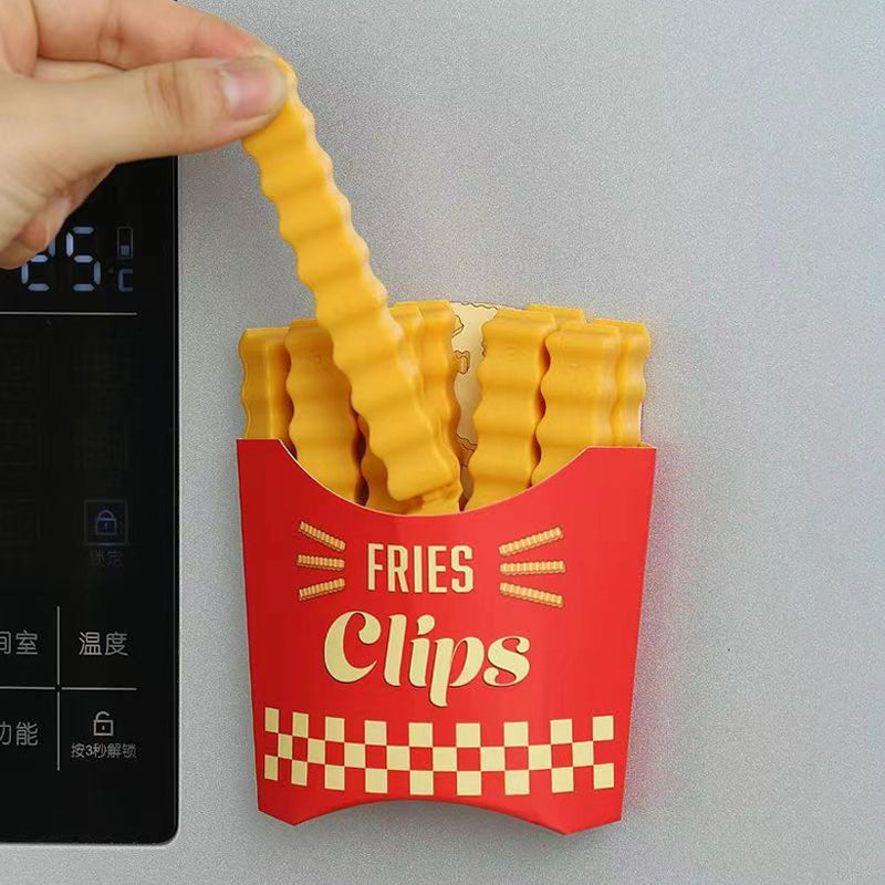 Lustige magnetische Pommes-Frites Lebensmittel Verschlussclip | Brehn