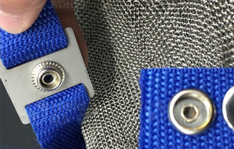 Brehn | Edelstahl Schnittschutzhandschuh, für Bekleidungszuschnitt, Fleischschnitt, aquatische Verarbeitung, Fischerei und tägliches Schneiden (1 Handschuh)