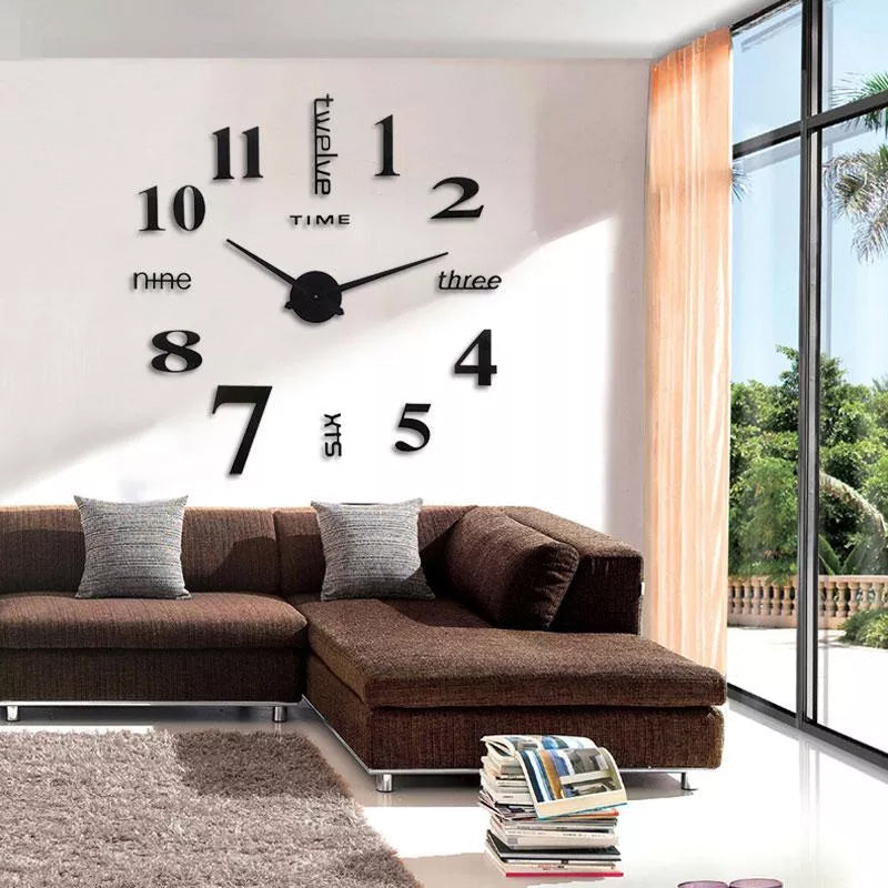 DIY Moderne Die-freie Wanduhr | Brehn