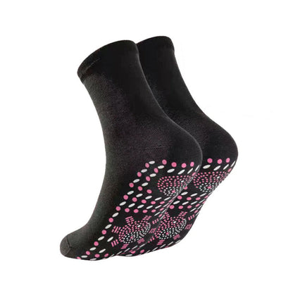 Selbstwärmende Fitness-Socken mit Turmalin-Akupressurfunktion