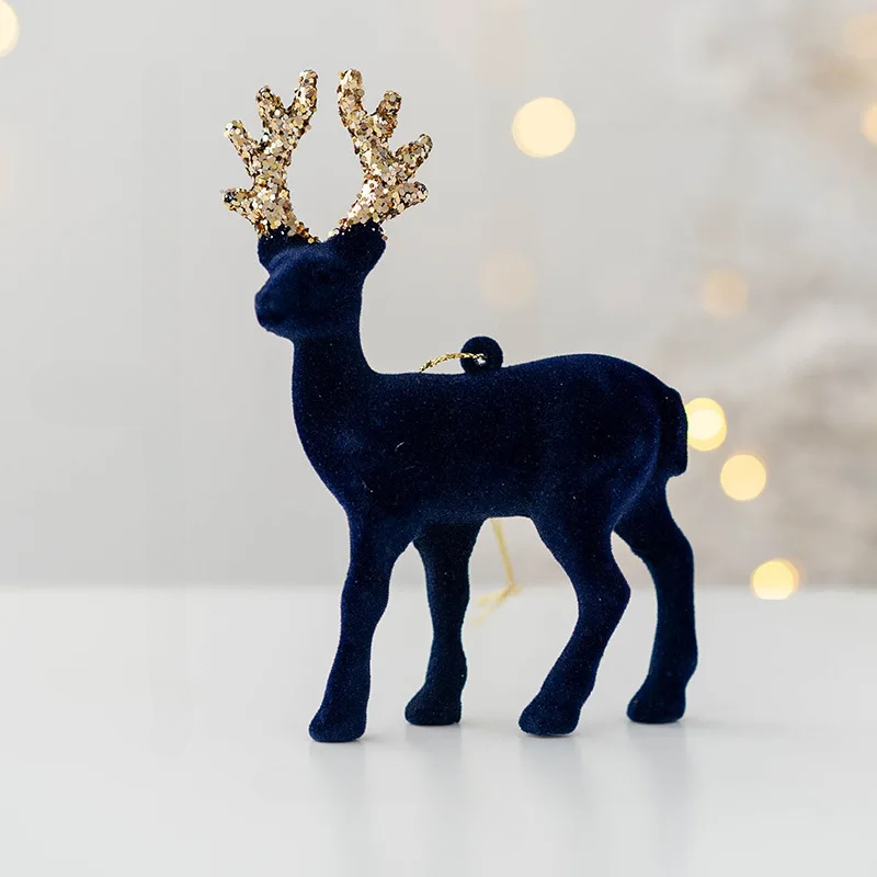 Brehn | Funkelndes Hirschornament – Luxuriöse Weihnachtsdekoration für eine festliche Atmosphäre