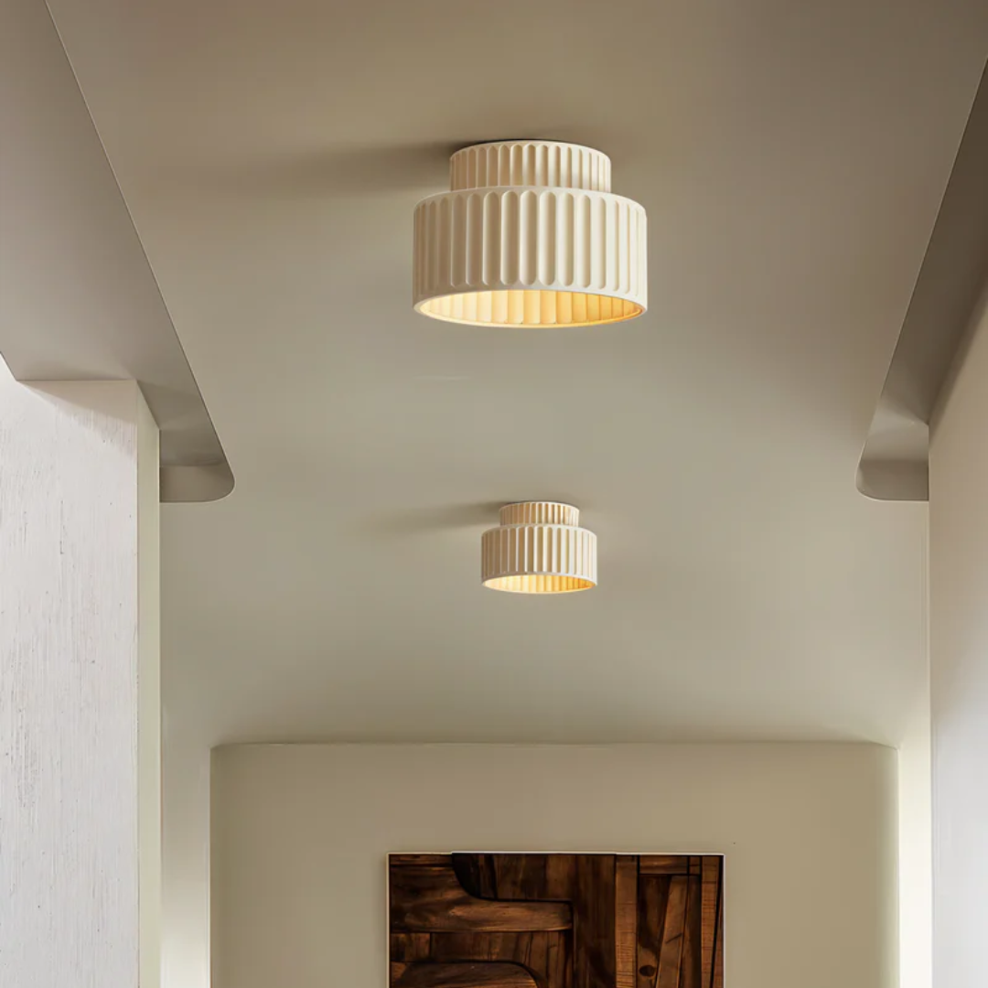 Brehn | Moderne gerippte Deckenlampe