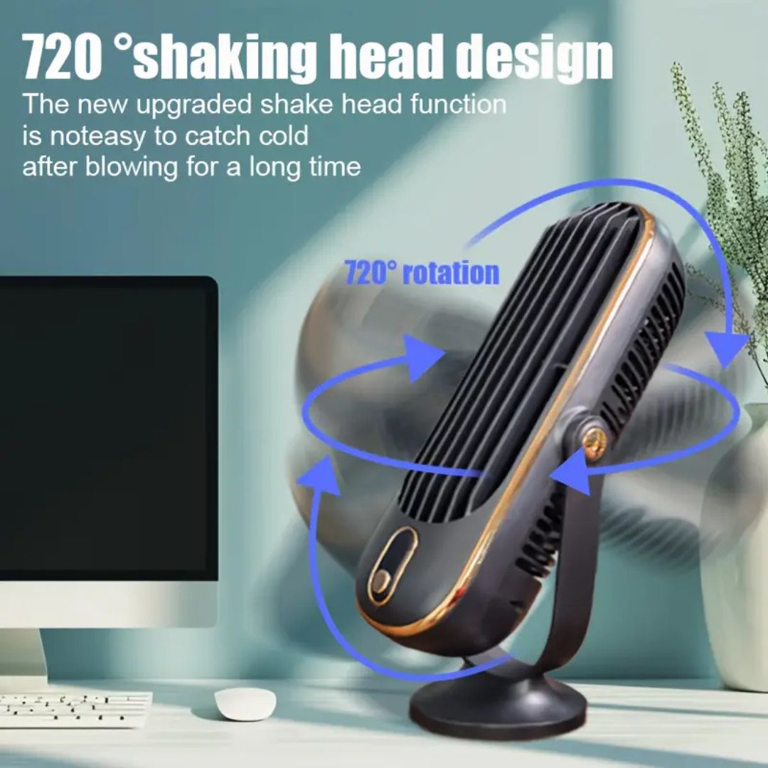 Coolux – Ultraleiser USB-Schreibtischventilator