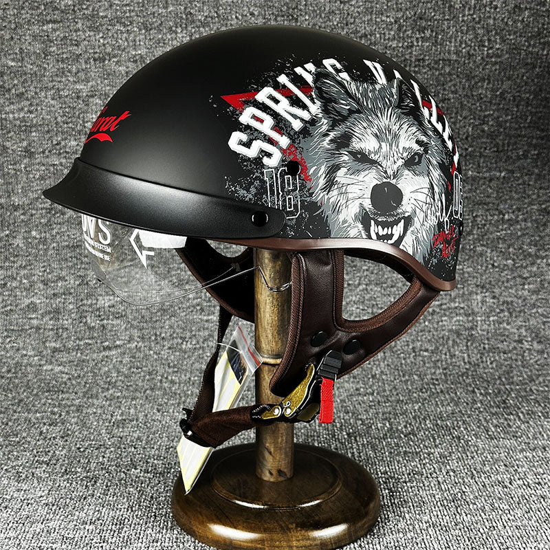 City-Helm für Chopper mit minimalistischem Design