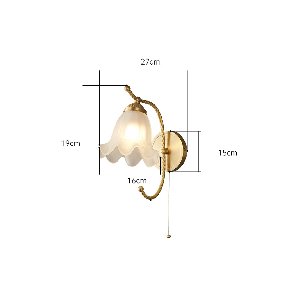 VintageGlow – Retro Glas Wandleuchte für Atmosphäre | Brehn