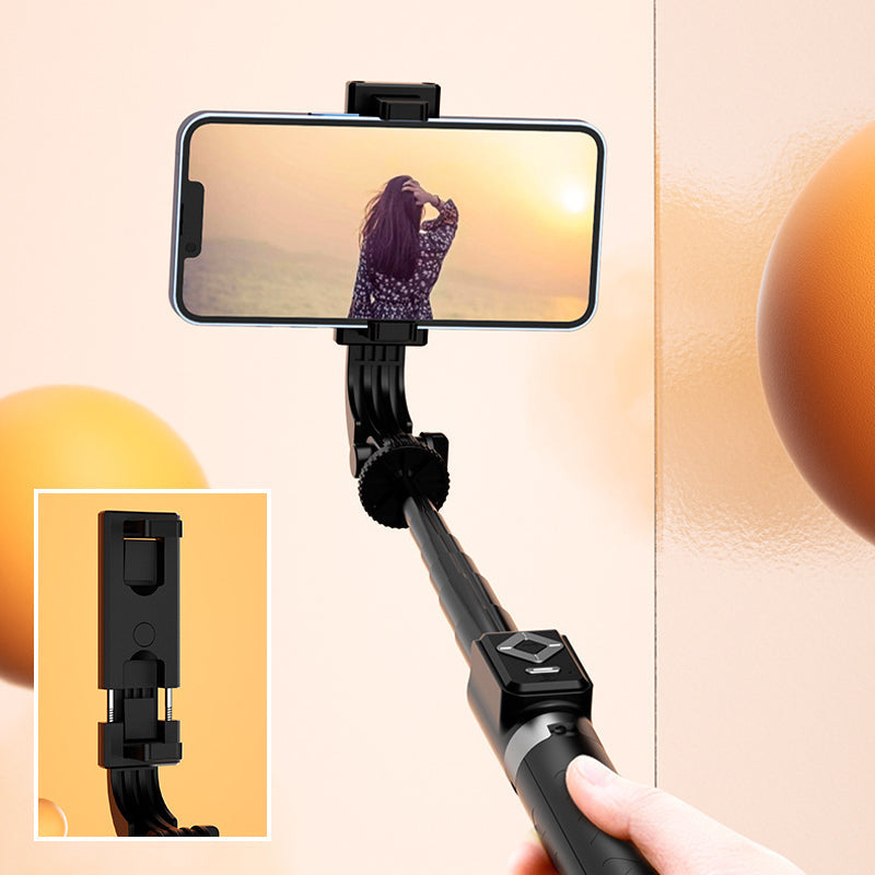 Selfie-Stick mit LED-Fülllicht | Brehn