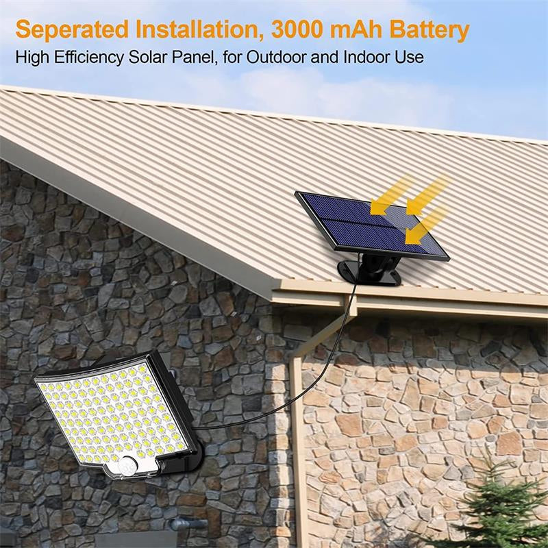 Brehn LED Solar Außenleuchte mit Bewegungsmelder