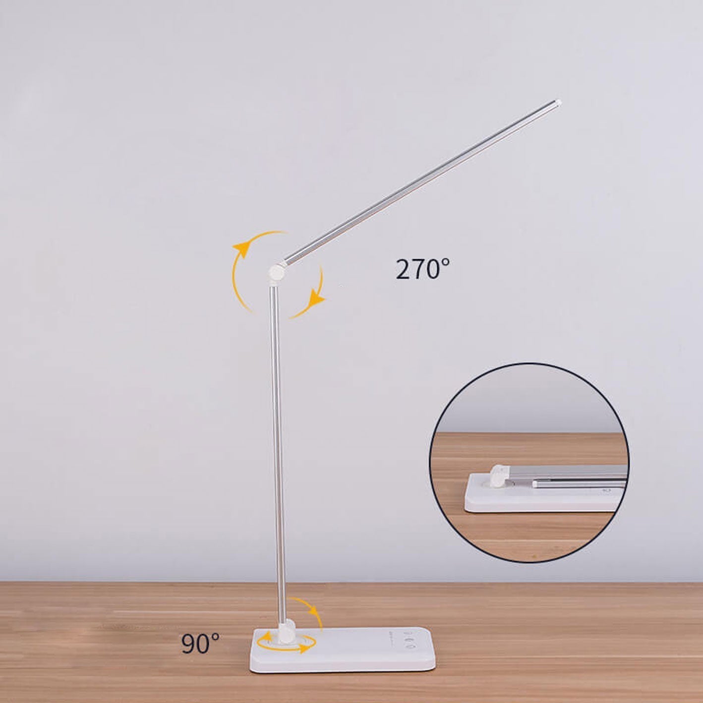 Brehn | Nordic Creative Faltbare Touch Dimmable LED Schreibtischlampe