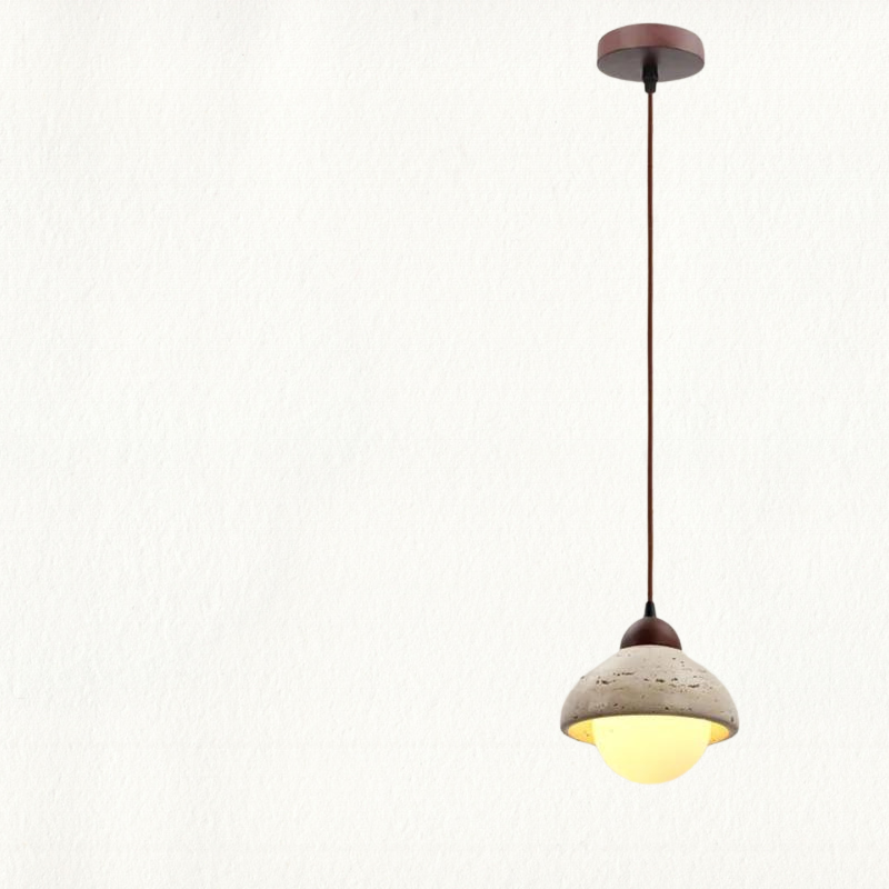 Brehn | TranquilGlow Kronleuchter - Wabi Sabi Luxusbeleuchtung