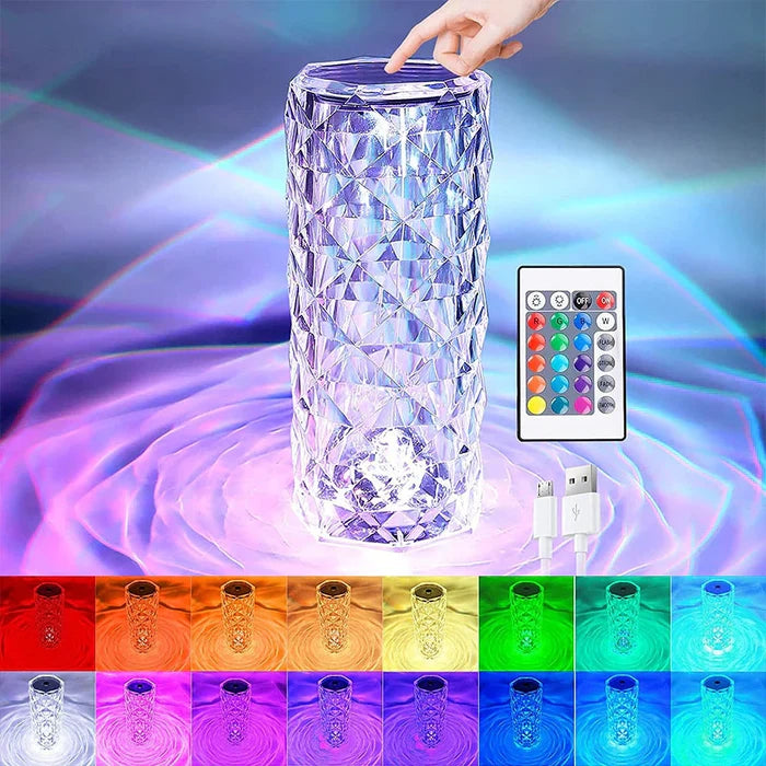 Brehn | Kristall-LED-Lampe - LumiCrystal