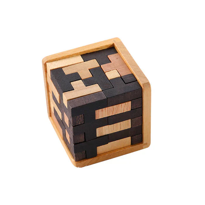 Brehn | 3D Holz-Puzzle - Denkspiel Meister
