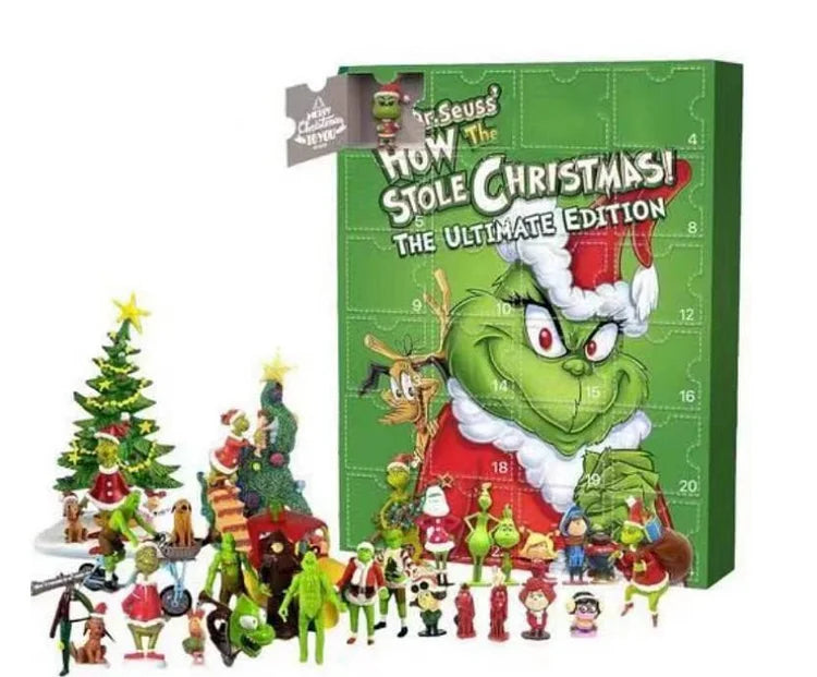 Brehn | Grüner Monster Weihnachts-Adventskalender - Weihnachtsgeschenk