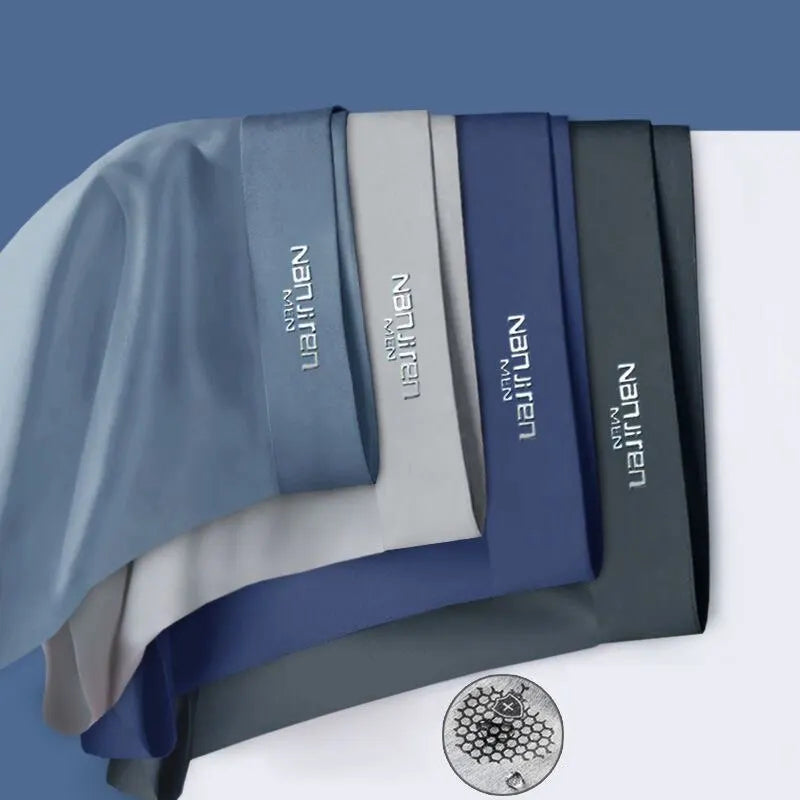CoolSilk 4-teilige Eis-Seiden-Boxershorts mit Graphen-Technologie | Brehn