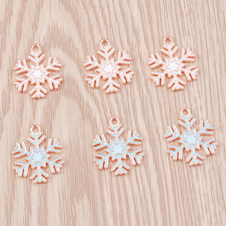 Brehn | Weihnachts-Schneemann-Schneeflocke-Dekorationsanhänger