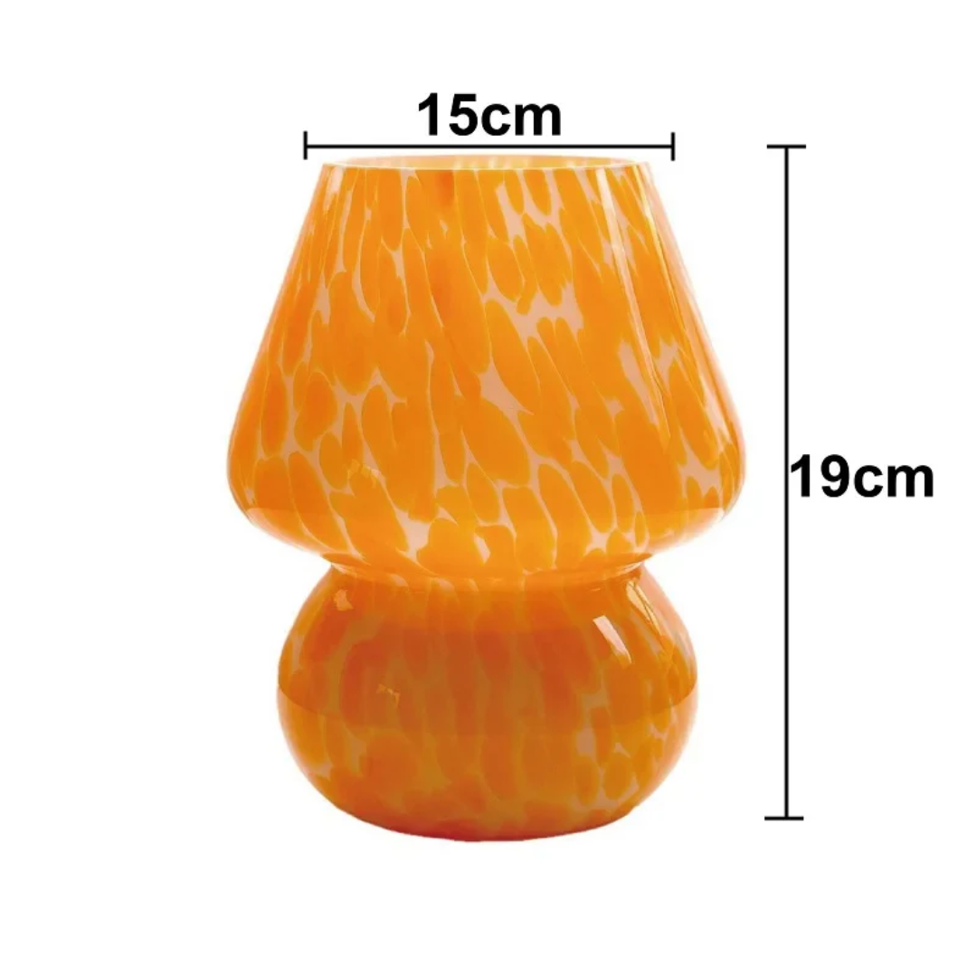 Brehn | Fröhliche Pilz Tischlampe