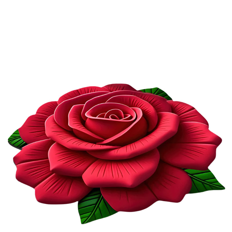Brehn | FloraLux Elegante Fußmatte | Plüschkomfort mit Kieselgur für schnell trocknende Eleganz