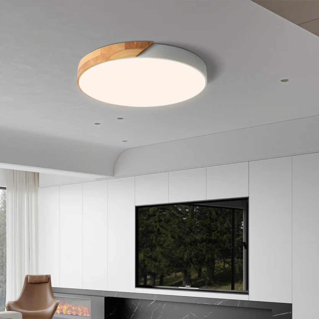 Brehn | Elegante LED-Deckenleuchte im skandinavischen Stil