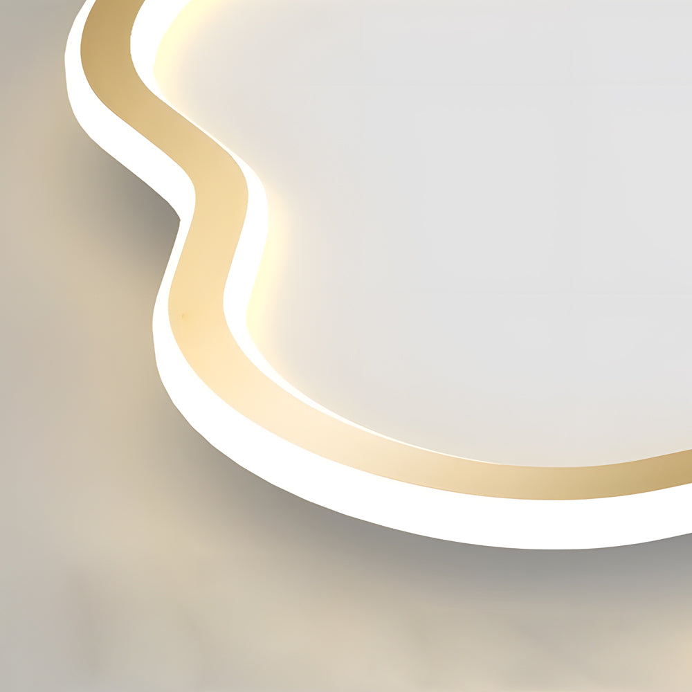 Nordische Deckenleuchte im Pentagramm Design – Aluminium Deckenlampe für Schlafzimmer | Brehn