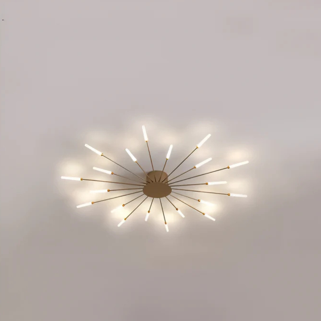 Brehn | Luxuriöse LED-Deckenlampe | Stilvolles Deckenlicht für das Wohnzimmer