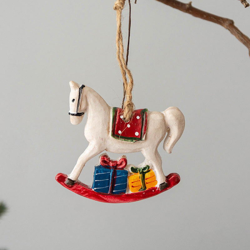 Brehn | Weihnachtsbaum Hängendes Harz Ornament Anhänger