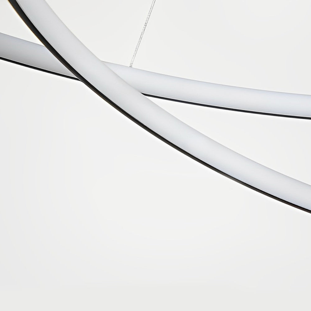 Moderner LED Kronleuchter mit Dimmfunktion – Pendelleuchte für Esszimmer und Wohnzimmer | Brehn