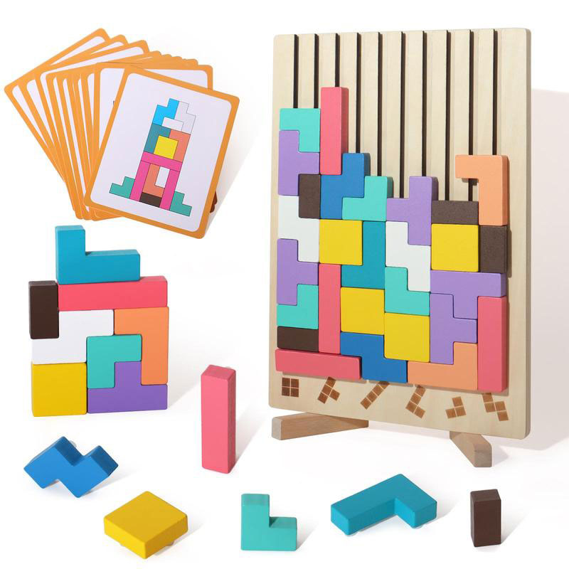Brehn | Holz Stapel Puzzle Spielzeug