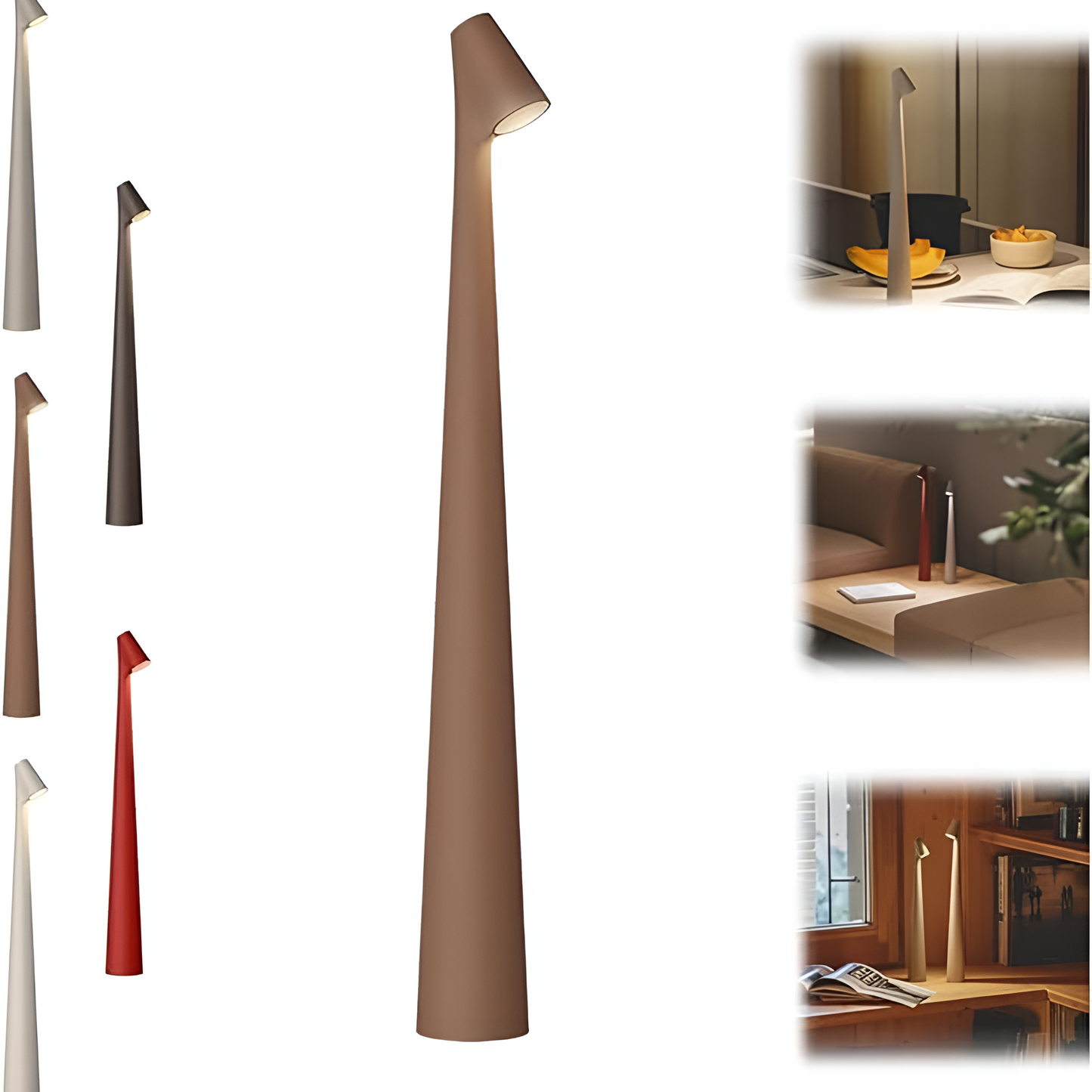 Nordic Slim Kabellose Tischlampe | Brehn