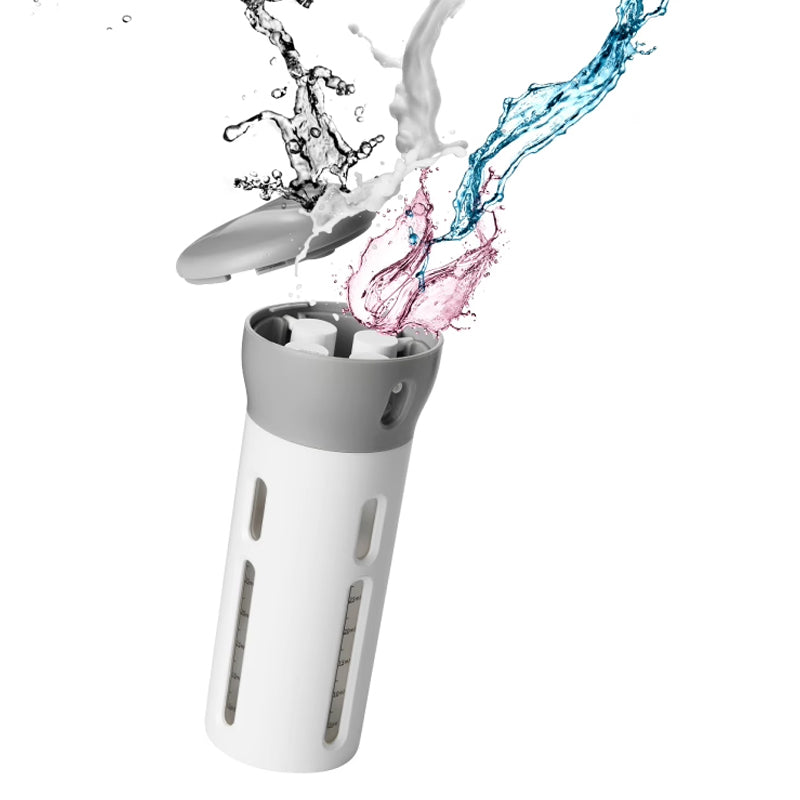 4-in-1-Flasche mit tragbarem Hautpflegespender | Brehn