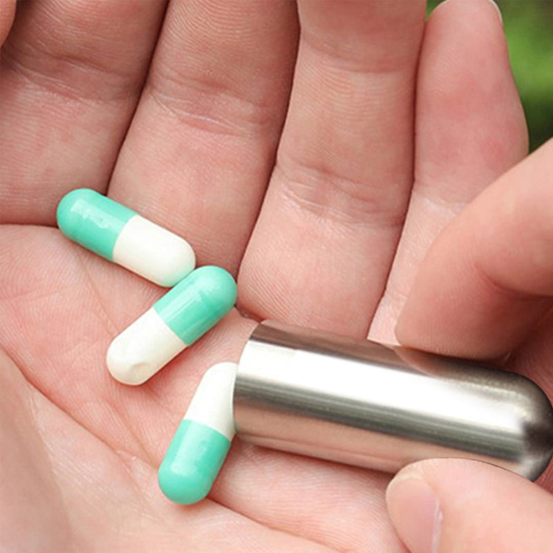 Brehn | Pillendose aus Edelstahl