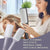 Brehn | LuxéTress 4-in-1 Selbstreinigende Haarbürste | Innovative Haarbürste mit Selbstreinigungstechnologie für mühelos glattes und glänzendes Haar