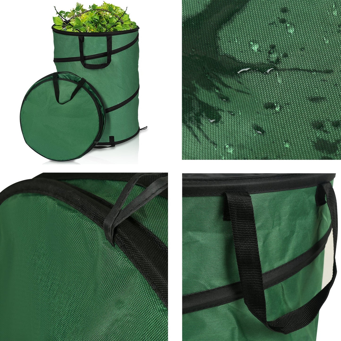 Gartensack Pop Up Gartenabfallsack 170L mit Griffen | Brehn