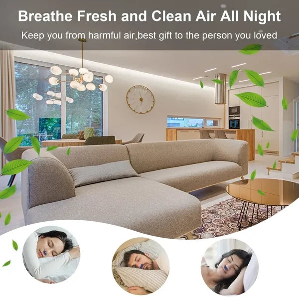 Schlaflos, maskenlos, Micro-CPAP Anti-Schnarch