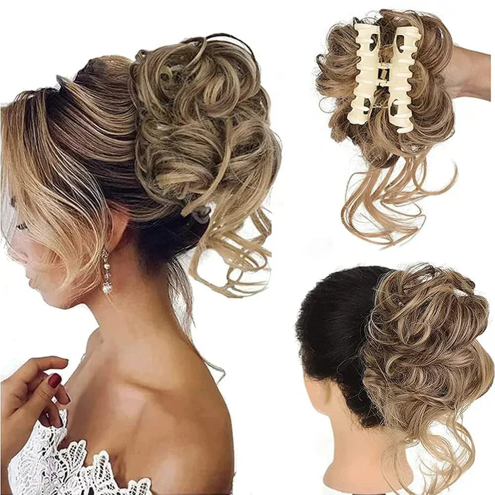 CurlyBun: Instant gekräuselter Dutt Haarklammer